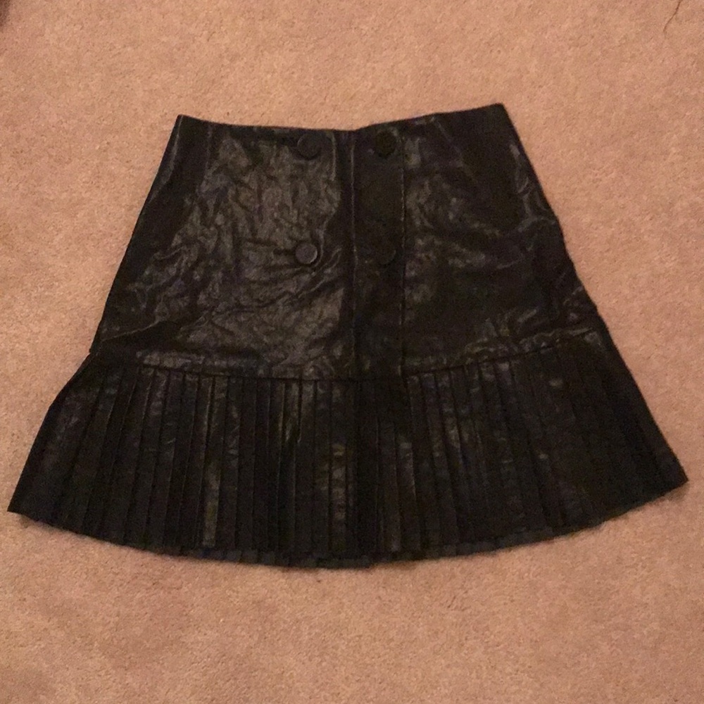Zara Button Detail Mini Skirt